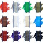 12-Spool 1.75mm ABS Filament Bundle with Stick
