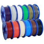 12-Spool 1.75mm ABS Filament Bundle with Stick
