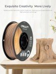 Creality 1.75mm Wood PLA Filament - 1kg Spool