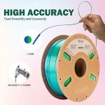Silk Dual Color PLA Filament 1.75mm 1kg