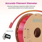 Sovol 1.75mm Silk Tri-Color PLA Filament 1kg