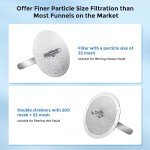 Sovol Stainless Steel Resin Funnel with Cleaning Kit