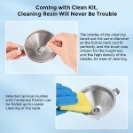 Sovol Stainless Steel Resin Funnel with Cleaning Kit