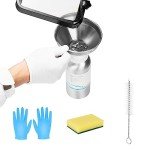 Sovol Stainless Steel Resin Funnel with Cleaning Kit