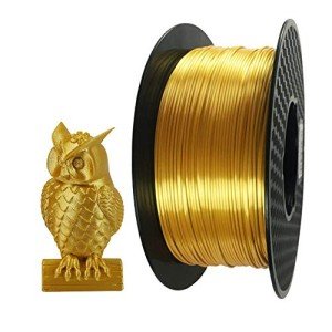 Silk Gold PLA Filament 1.75mm, 1KG Spool