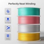 ELEGOO 1.75mm Tri-Color Silk PLA Filament