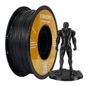 Kingroon Carbon Fiber PLA Filament - 1 kg Black