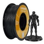 Kingroon Carbon Fiber PLA Filament - 1 kg Black