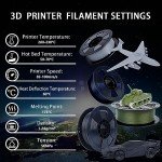 ZIRO 1.75mm Carbon Fiber PLA Filament Spool