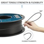 Geeetech 1.75mm Carbon Fiber PLA Filament - 1kg