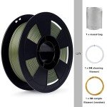 ZIRO 1.75mm Carbon Fiber PLA Filament Spool