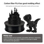 Kingroon Carbon Fiber PLA Filament - 1 kg Black