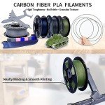 ZIRO 1.75mm Carbon Fiber PLA Filament Spool
