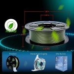 ZIRO 1.75mm Carbon Fiber PLA Filament Spool