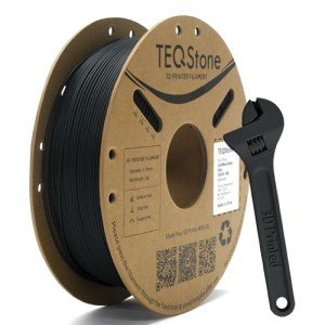 TEQStone Black PLA-CF 1.75mm 1KG 3D Filament