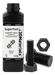 Fast, Tough 3D Printer Resin - Black 1000g