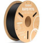 ELEGOO Rapid 1.75mm Black PETG Filament 1KG