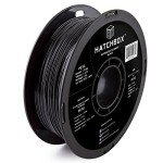 HATCHBOX Black PETG 3D Printer Filament 1kg