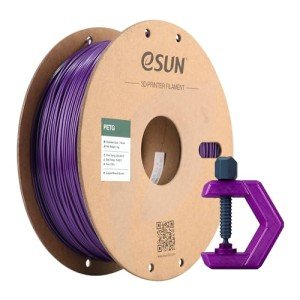 eSUN 1.75mm PETG Filament - Solid Purple 1KG