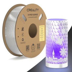 Clear Hyper PETG Filament for 3D Printers