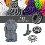 Grey ABS Filament 1.75mm, 1kg Spool