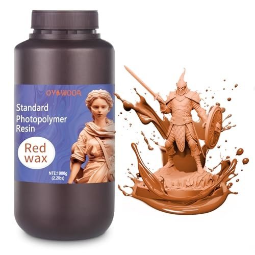 High Precision 3D Printer Resin 1000g Red Wax