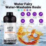 Clear Water-Washable 3D Printer Resin - Odorless