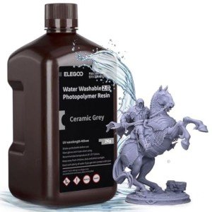 ELEGOO Water Washable 2.0 3D Printer Resin 2000g