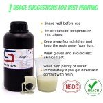 Glow-in-the-Dark 3D Printer Resin - 1kg Green