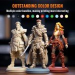 TECBEARS 3D Printer Resin Bundle - 6 Colors