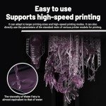 High-Speed Water-Washable 3D Printer Resin