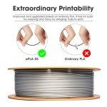 eSUN High Speed 1.75mm PLA Filament - Silver