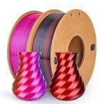 Silk PLA Filament Bundle for 3D Printers