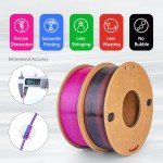 Silk PLA Filament Bundle for 3D Printers