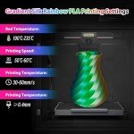 Silk PLA Filament Bundle for 3D Printers