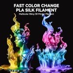 JAYO Multicolor PLA Silk Filament Bundle - 8 Rolls