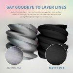 Matte Black OVERTURE PLA 3D Printer Filament 1.75mm