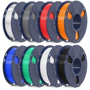 SUNLU 250g Multicolor 1.75mm PLA Filament Bundle