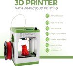 Mini 3D Printer Starter Kit for Kids & Beginners