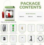 Mini 3D Printer Starter Kit for Kids & Beginners