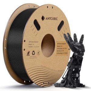 ANYCUBIC 1.75mm PLA Filament, Pearl Black, 1KG