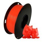 Red ABS 3D Printer Filament 1.75mm, 1kg Spool