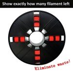 Red ABS 3D Printer Filament 1.75mm, 1kg Spool