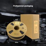 Black Carbon Fiber 1.75mm PLA 3D Filament 340m