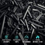 SUNLU PA6-CF 1.75mm Carbon Fiber Filament - Black