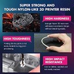Dark Gray Nylon 3D Printer Resin, 1KG Bundle