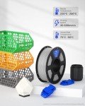 ELEGOO 1KG Red PETG Filament for 3D Printers