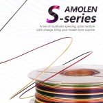 AMOLEN Multicolor Rainbow PLA Filament 1.75mm 1kg