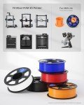 ELEGOO 1KG Red PETG Filament for 3D Printers