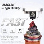AMOLEN Multicolor Rainbow PLA Filament 1.75mm 1kg